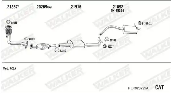 WALKER REK023222A