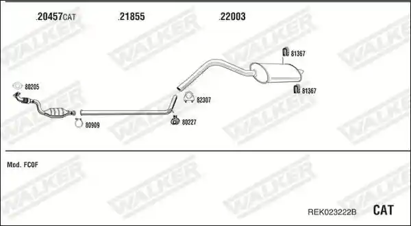 WALKER REK023222B