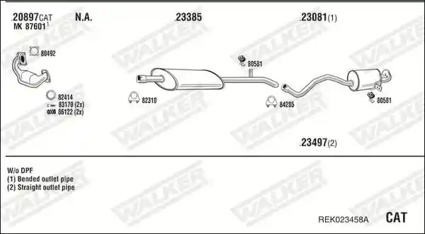 WALKER REK023458A