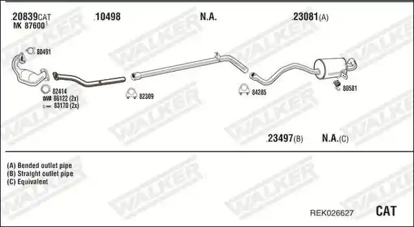 WALKER REK026627