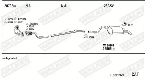 WALKER REK027979