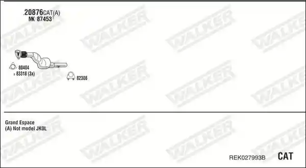 WALKER REK027993B