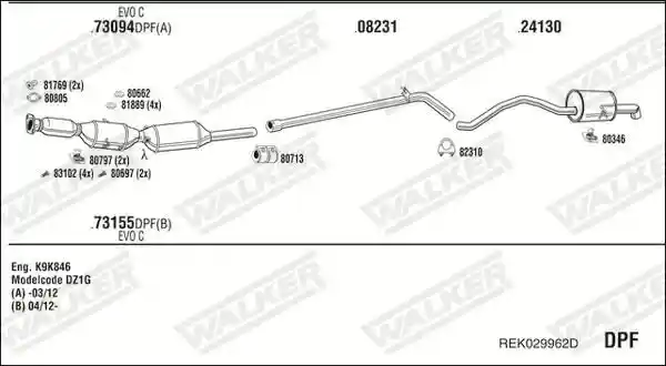 WALKER REK029962D