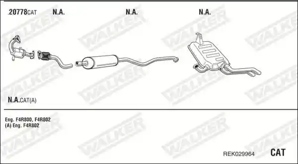 WALKER REK029964