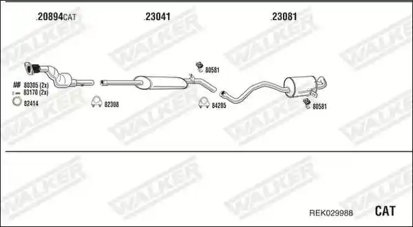 WALKER REK029988