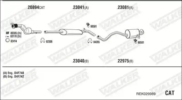 WALKER REK029989