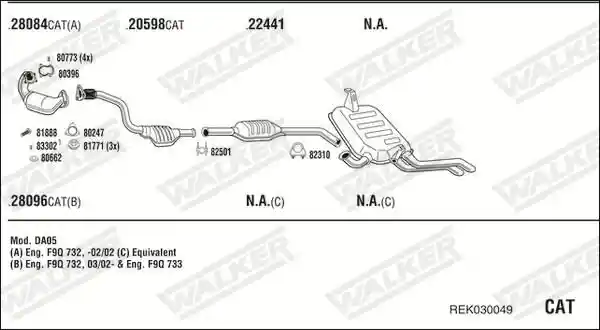 WALKER REK030049
