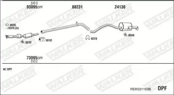 WALKER REK031163B