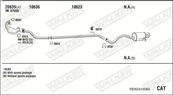 WALKER REK031208A