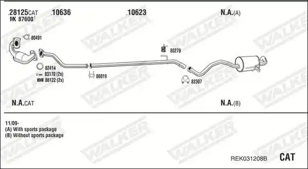 WALKER REK031208B