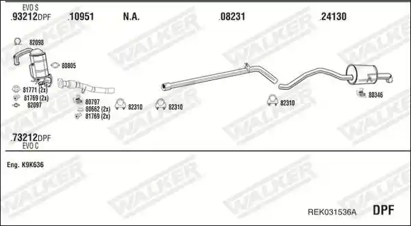 WALKER REK031536A