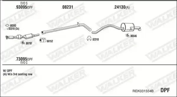 WALKER REK031554B