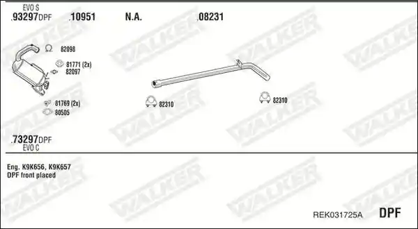 WALKER REK031725A