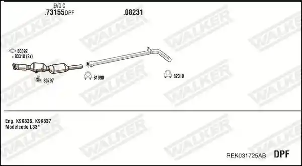 WALKER REK031725AB