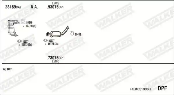 WALKER REK031996B