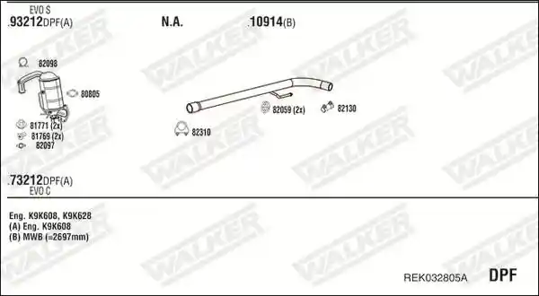 WALKER REK032805A