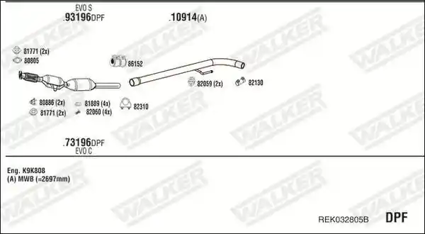 WALKER REK032805B