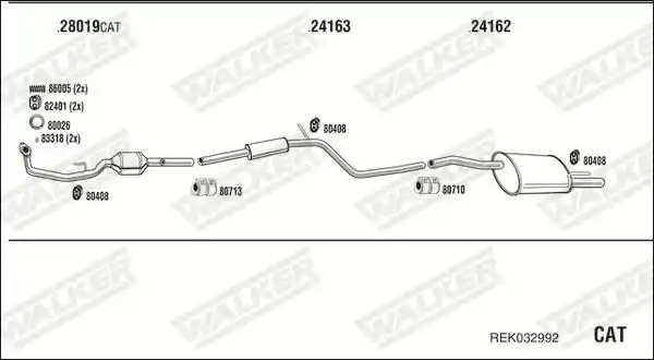 WALKER REK032992