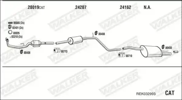 WALKER REK032993