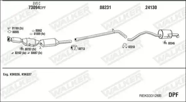 WALKER REK033126B