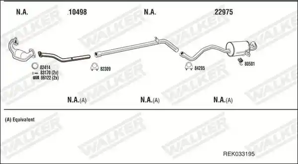 WALKER REK033195