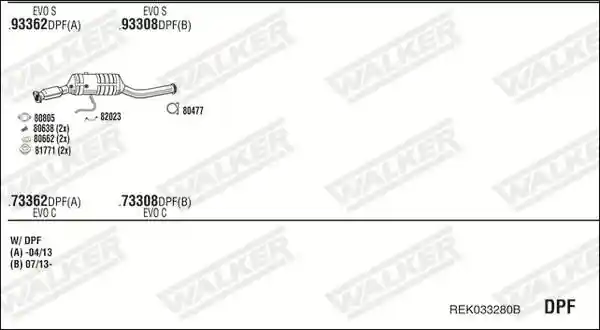 WALKER REK033280B