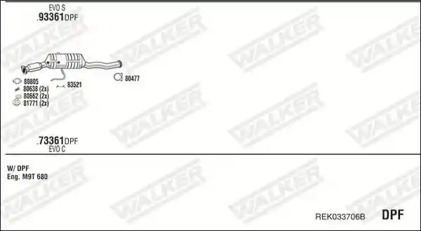 WALKER REK033706B