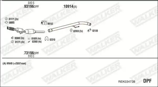 WALKER REK034738