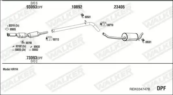 WALKER REK034747B