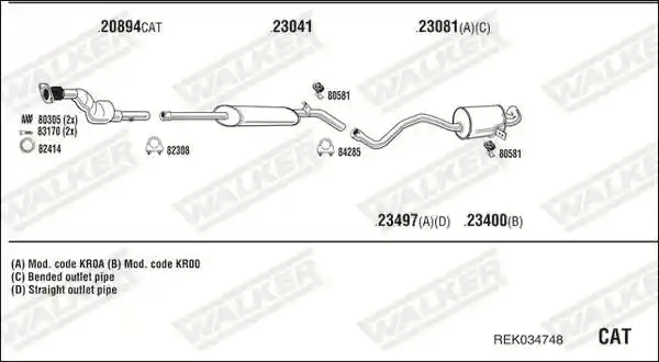 WALKER REK034748