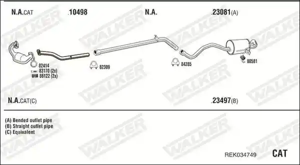 WALKER REK034749
