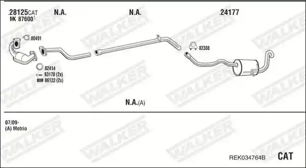 WALKER REK034764B