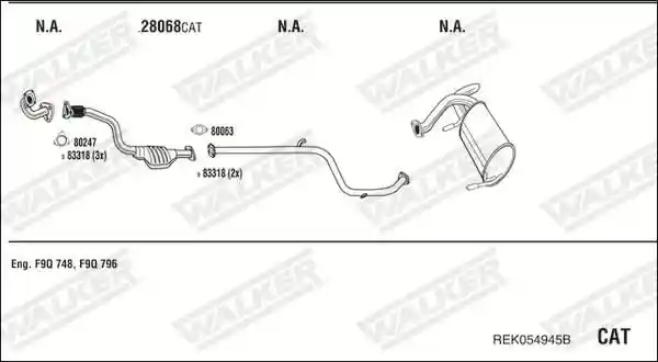 WALKER REK054945B