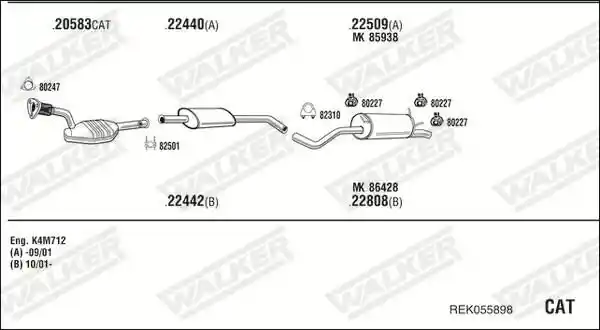 WALKER REK055898
