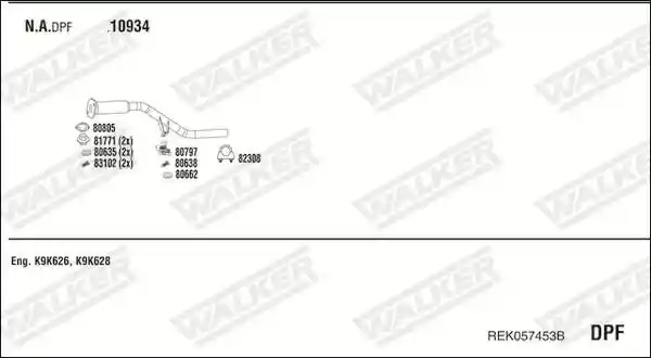WALKER REK057453B