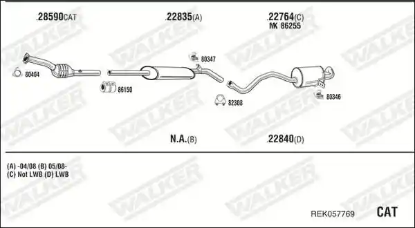 WALKER REK057769