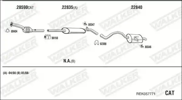WALKER REK057771