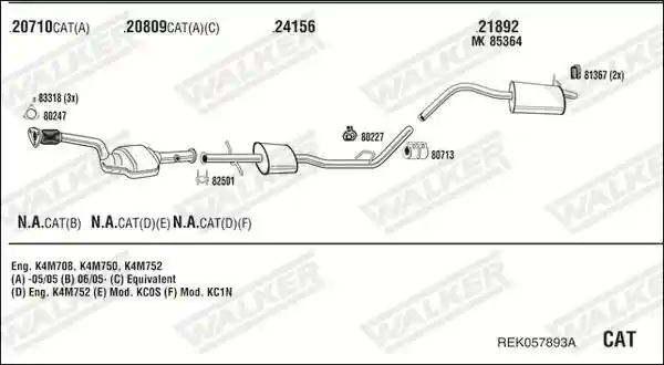 WALKER REK057893A