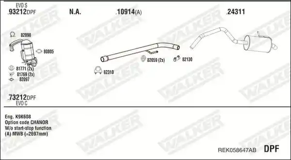 WALKER REK058647AB