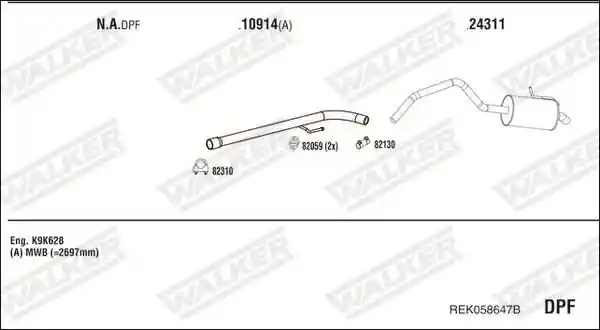 WALKER REK058647B