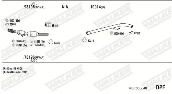 WALKER REK058648