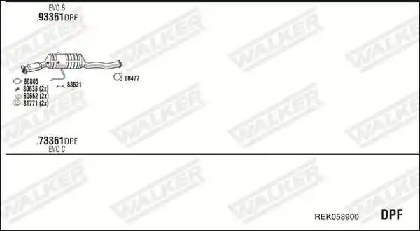 WALKER REK058900