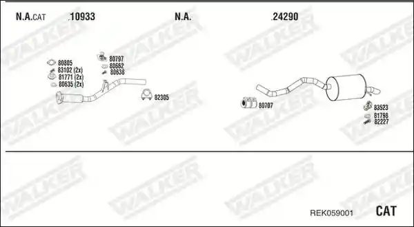 WALKER REK059001