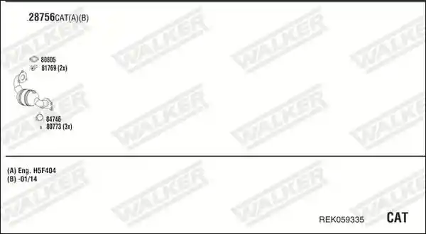WALKER REK059335