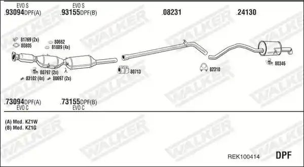 WALKER REK100414