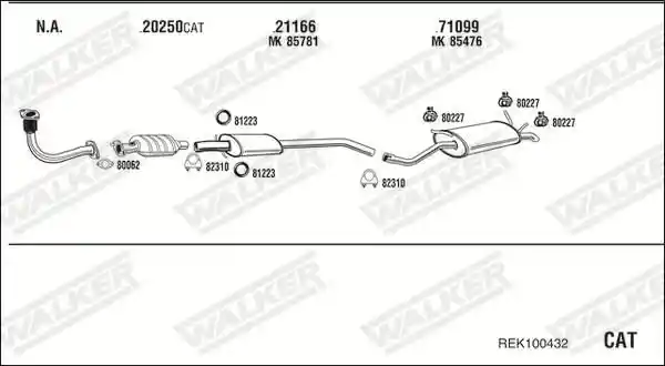 WALKER REK100432