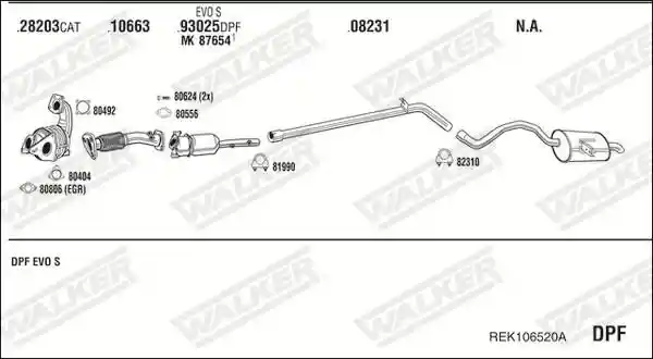 WALKER REK106520A