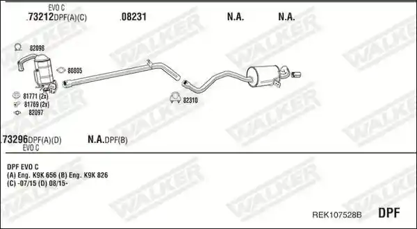 WALKER REK107528B