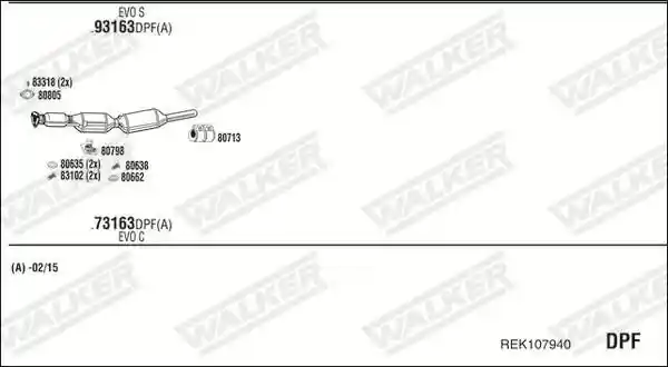 WALKER REK107940