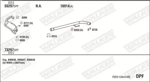 WALKER REK108444B